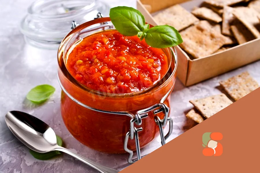 Аджика с болгарским перцем чесноком кабачками и помидорами