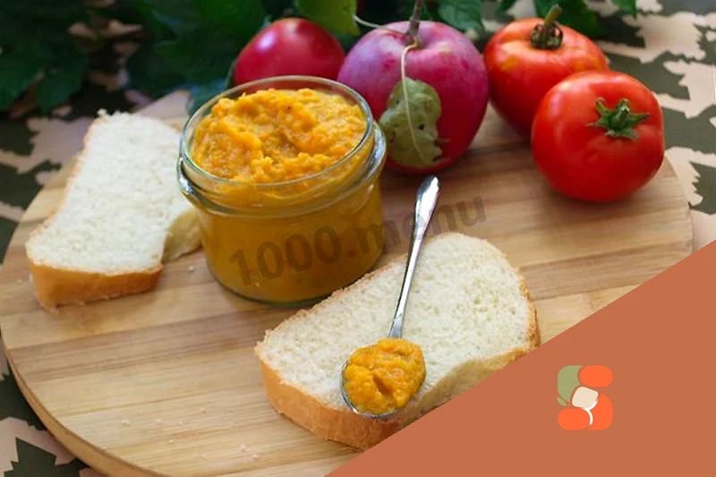 Аджика из кабачков на зиму с яблоками