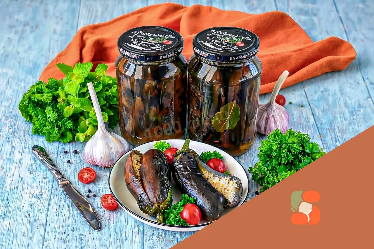 Баклажаны соленые с чесноком на зиму