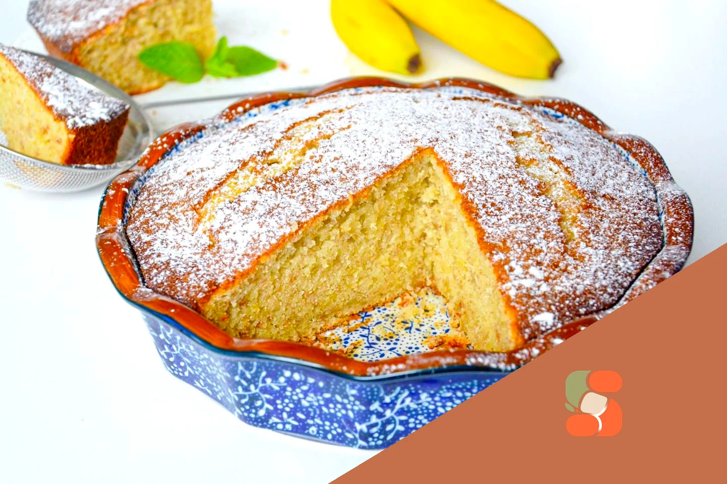 Банановий кекс у духовці