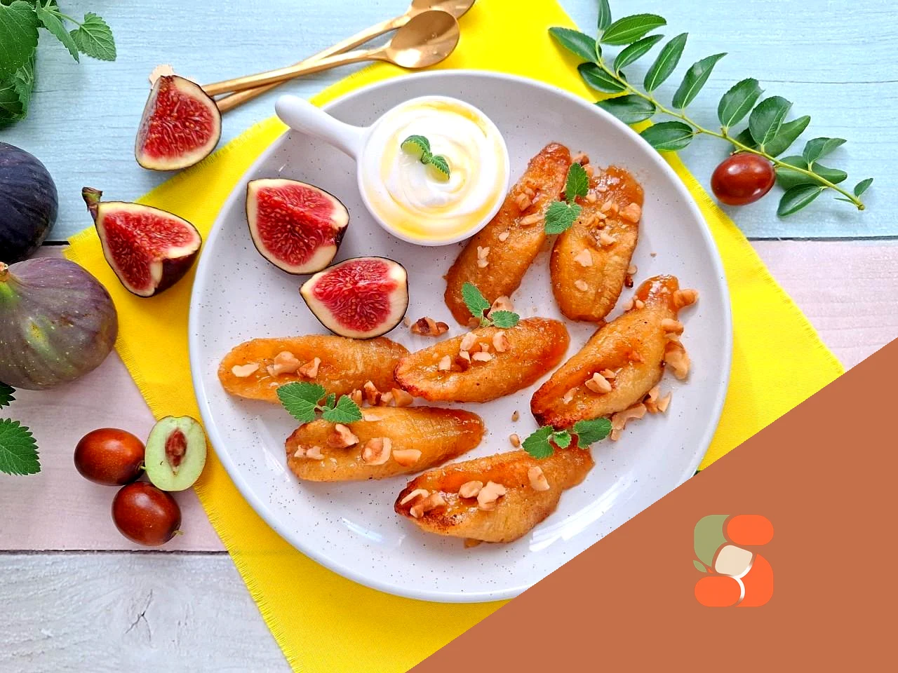 Банани в аерогрилі запечені