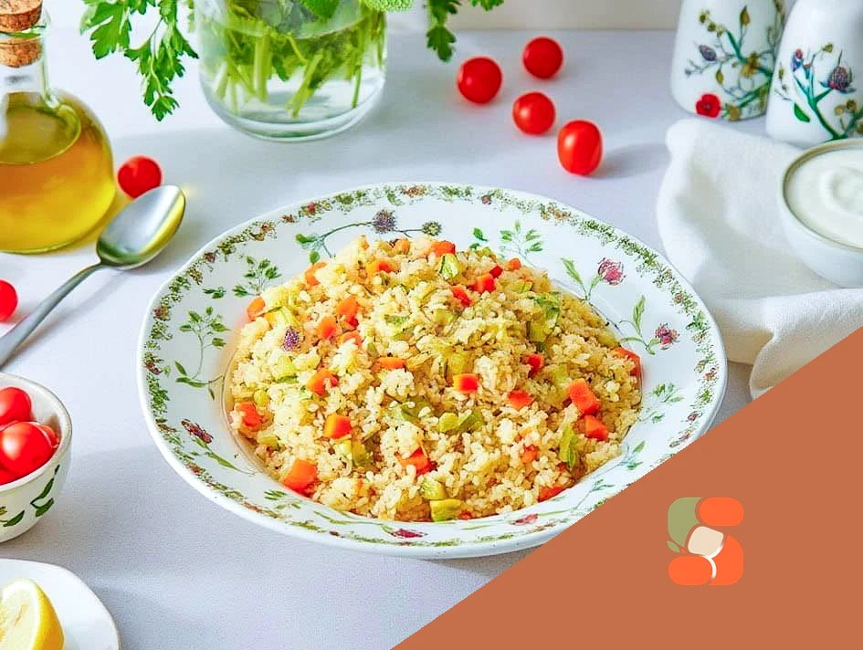 Булгур с кабачками