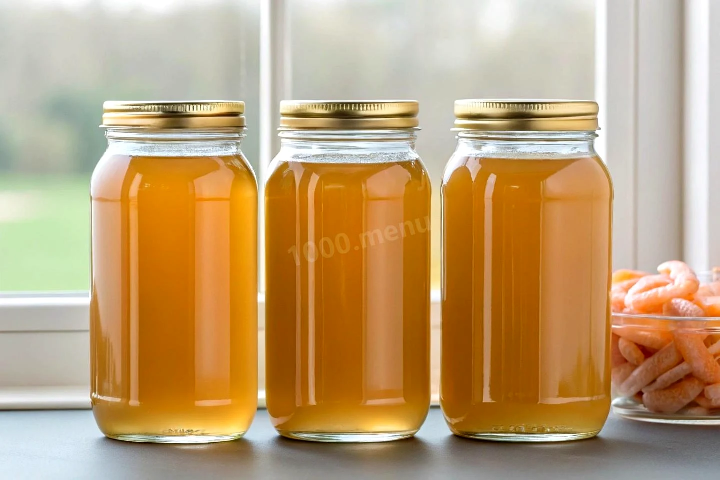 Бульйон з панцирів креветок та морепродуктів