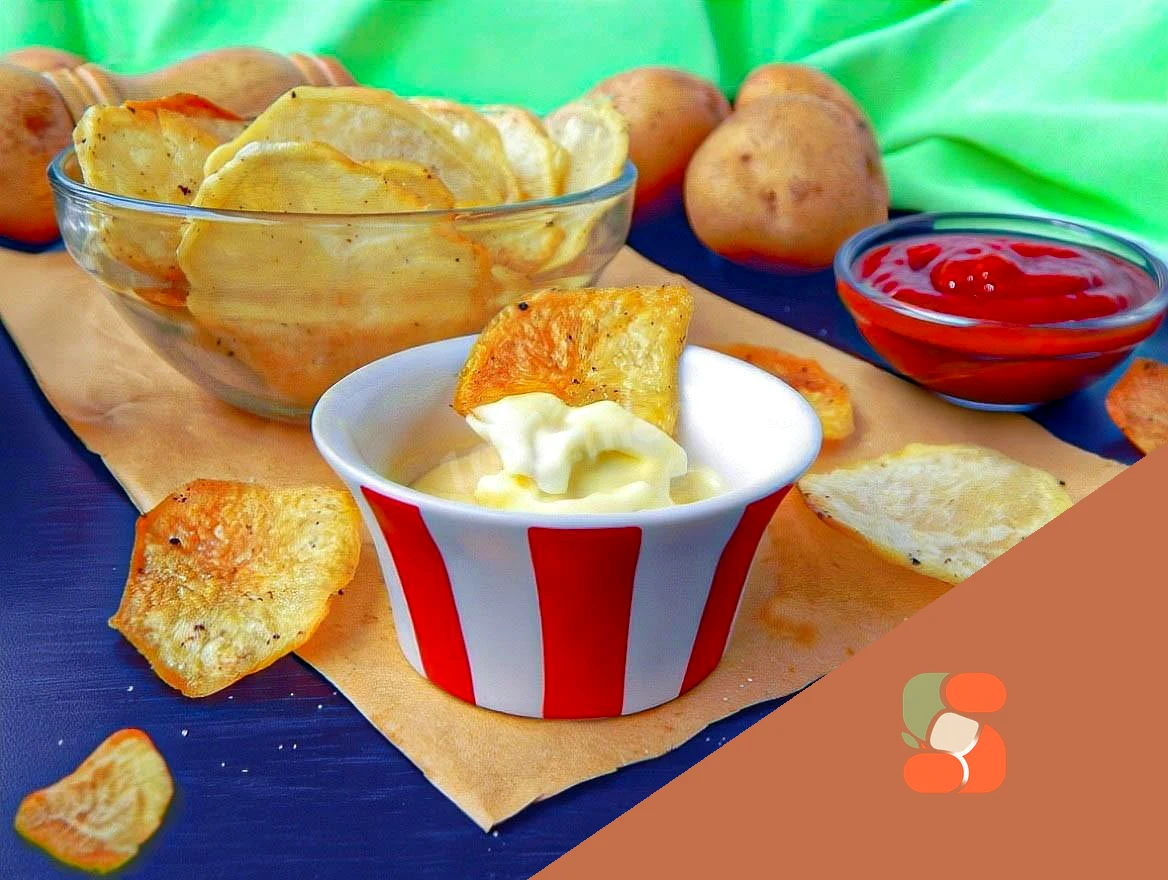 Чіпси в духовці з картоплі в домашніх умовах