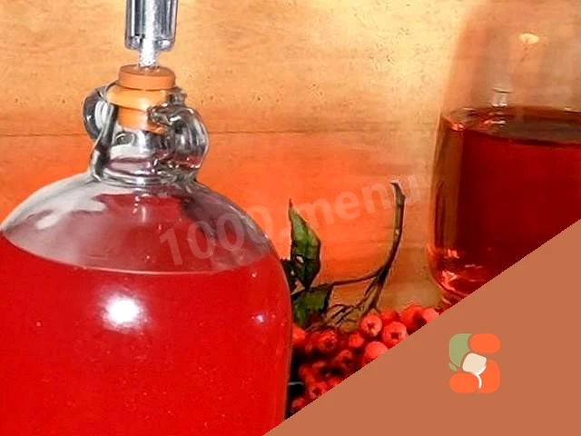 Домашнее вино из красной рябины