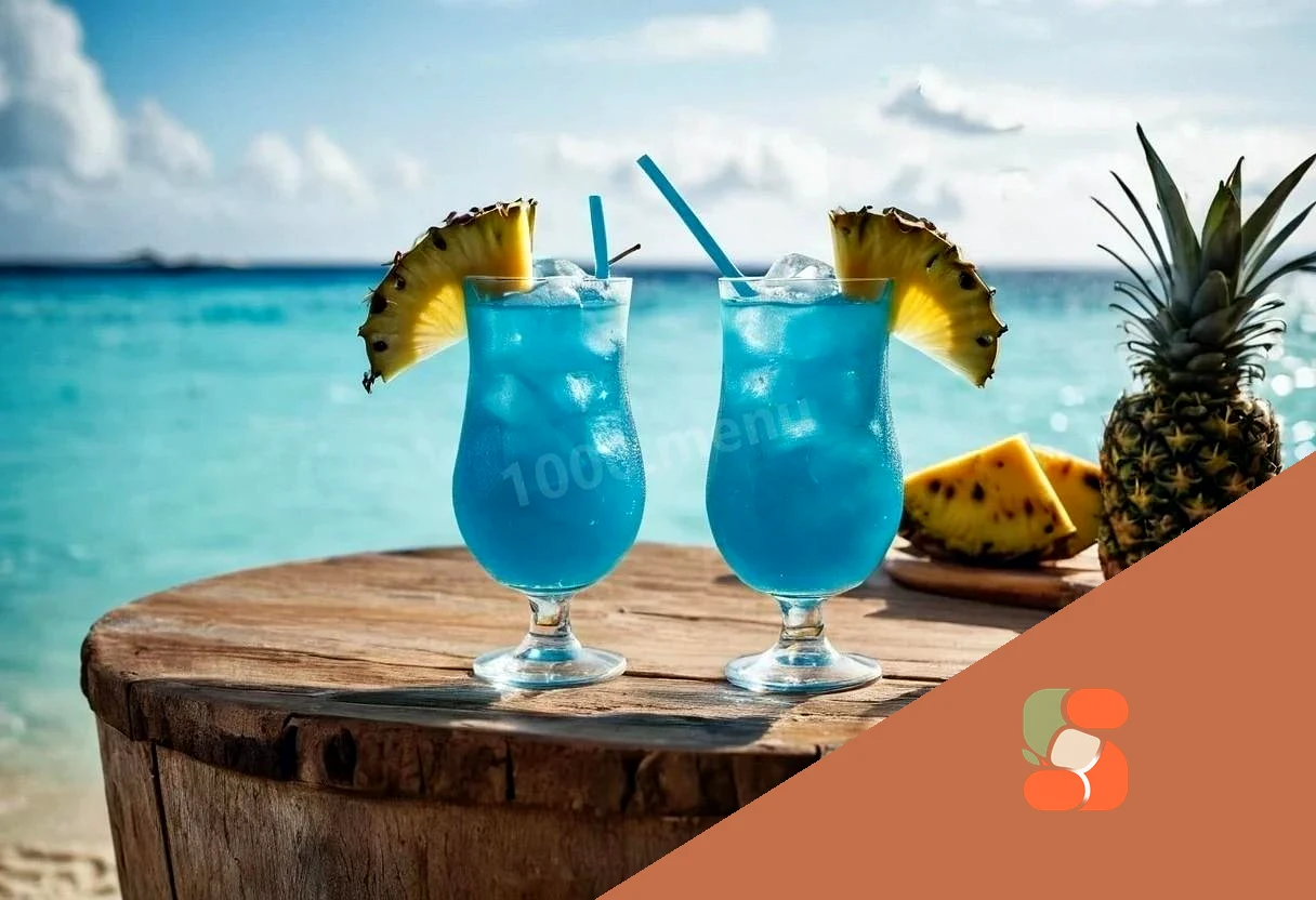 Блакитна лагуна коктейль