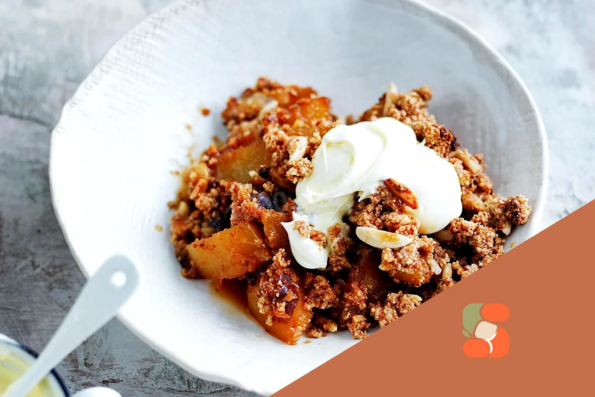 Грушевий крамбл