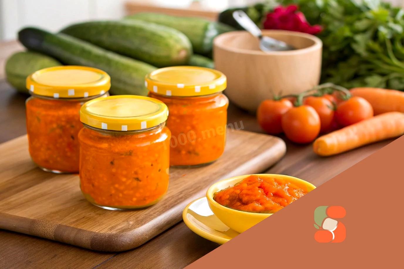 Кабачковая икра с морковью на зиму