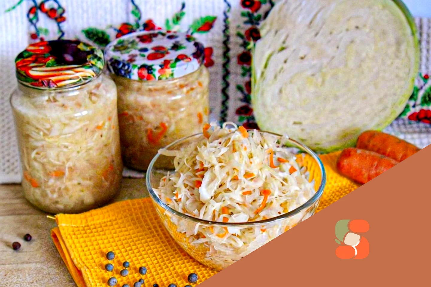 Капуста квашеная в рассоле в банке на зиму