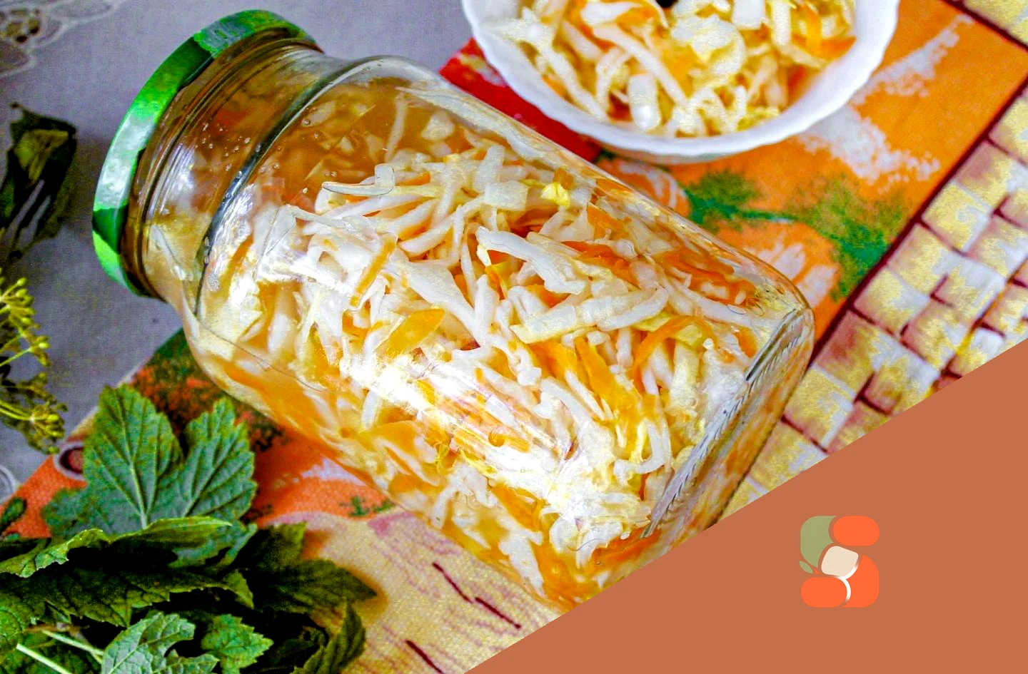 Капуста в литровых банках на зиму