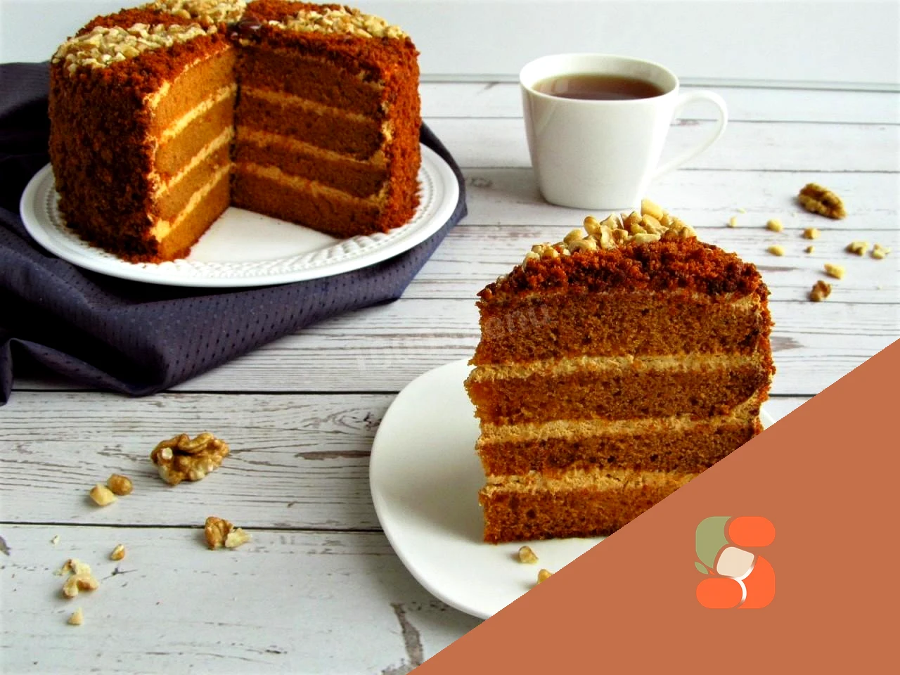 Карамельний торт домашній