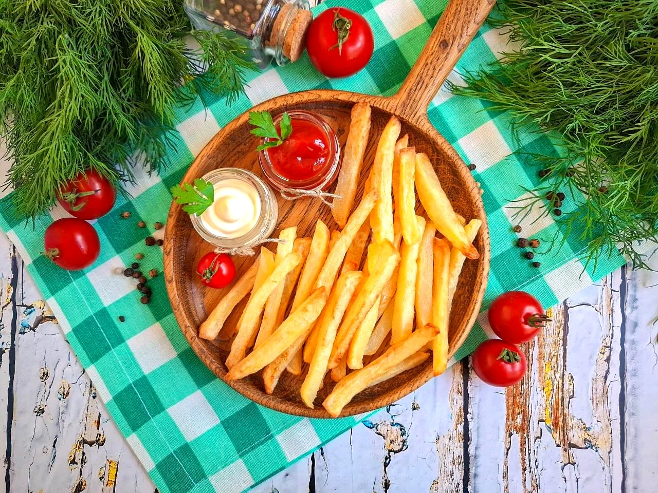 Картопля фрі в аерогрилі