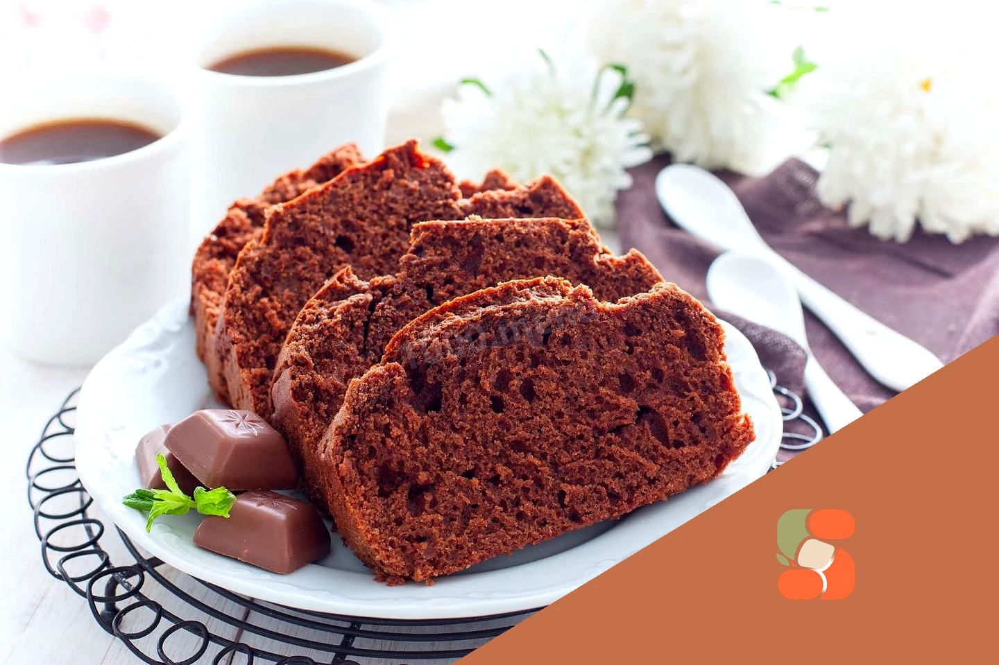 Кекс з какао в духовці