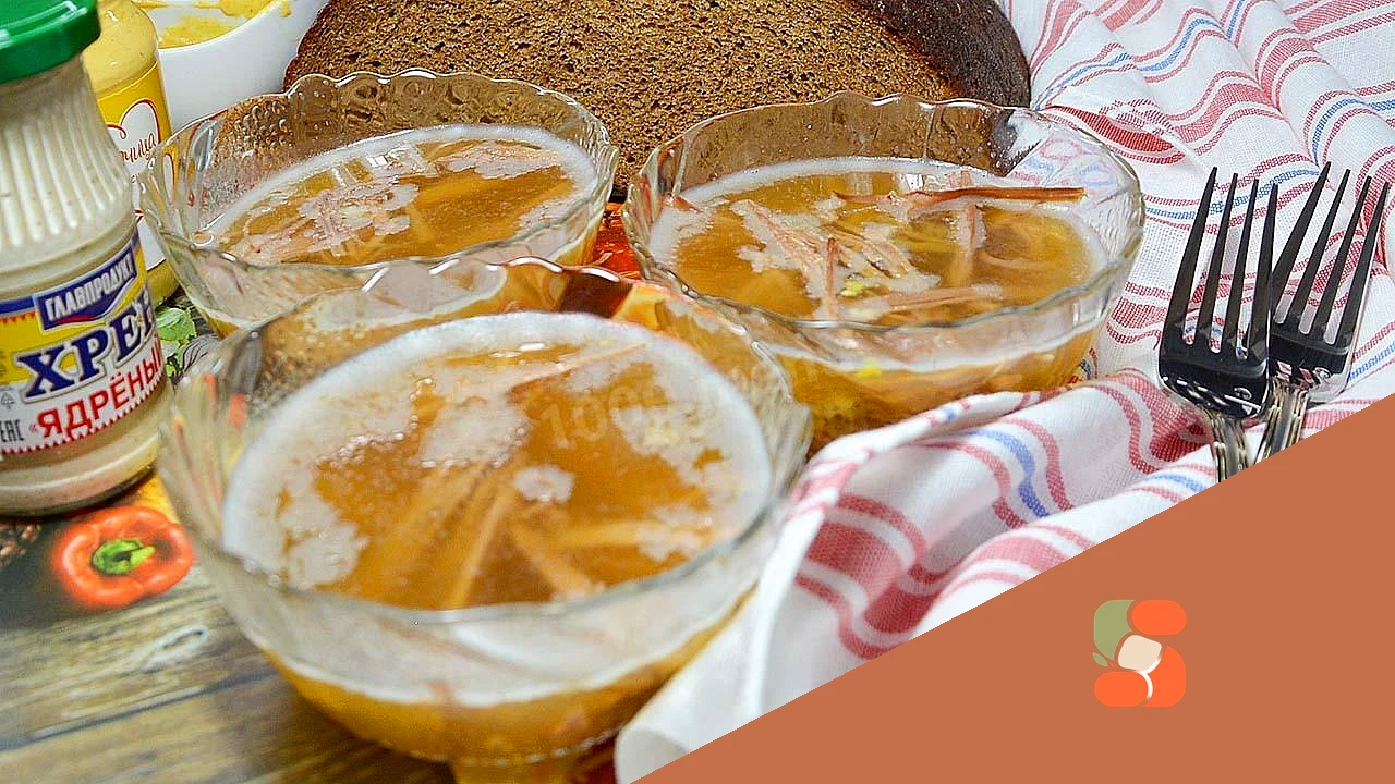 Холодець холодець з яловичини та свинячих ніжок