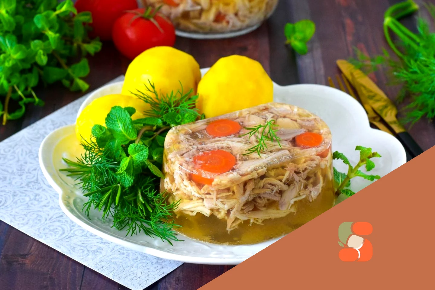 Холодець з курячих лапок