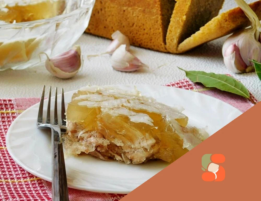 Холодець зі свинини та яловичини у мультиварці