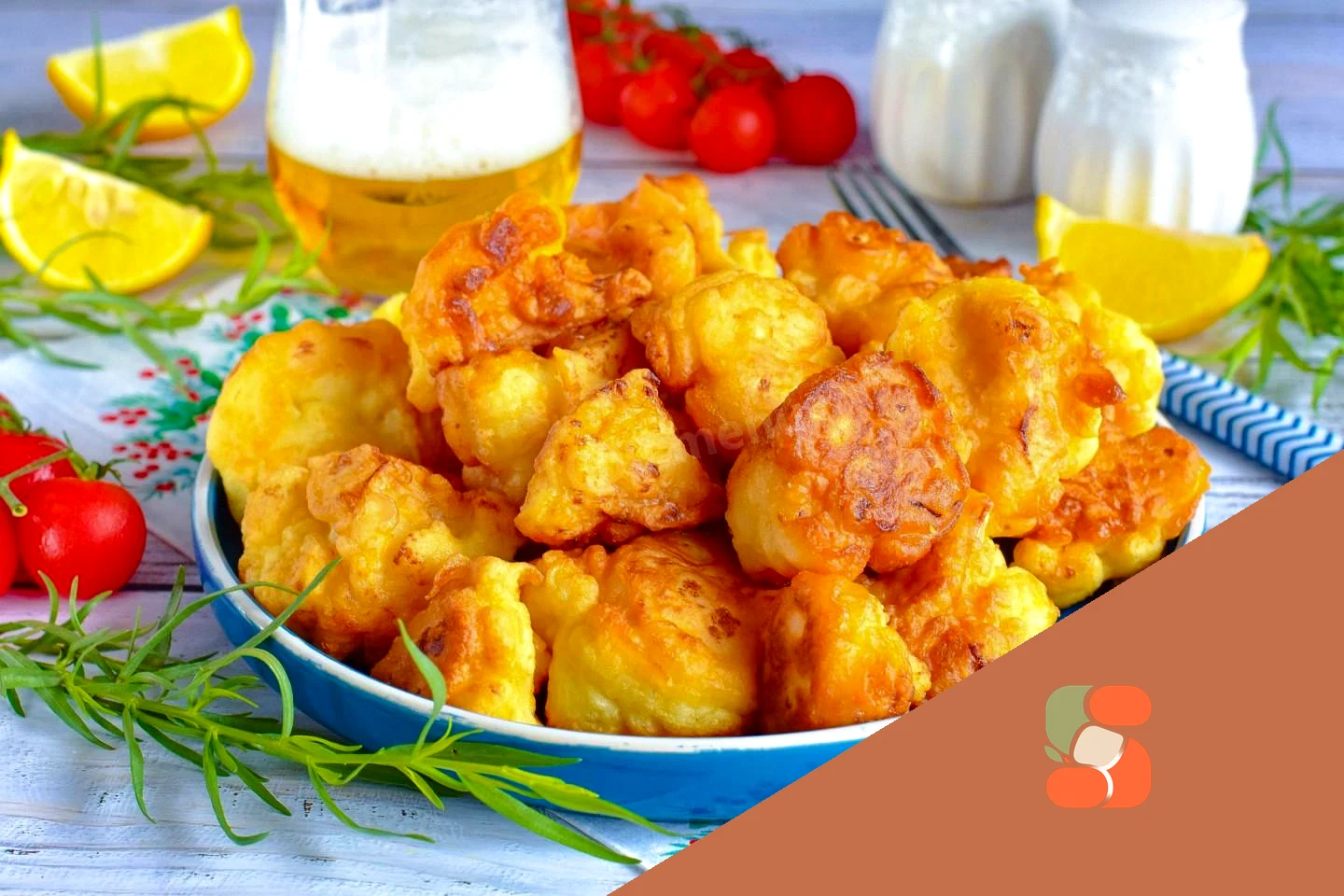 Хрустящая цветная капуста на сковороде