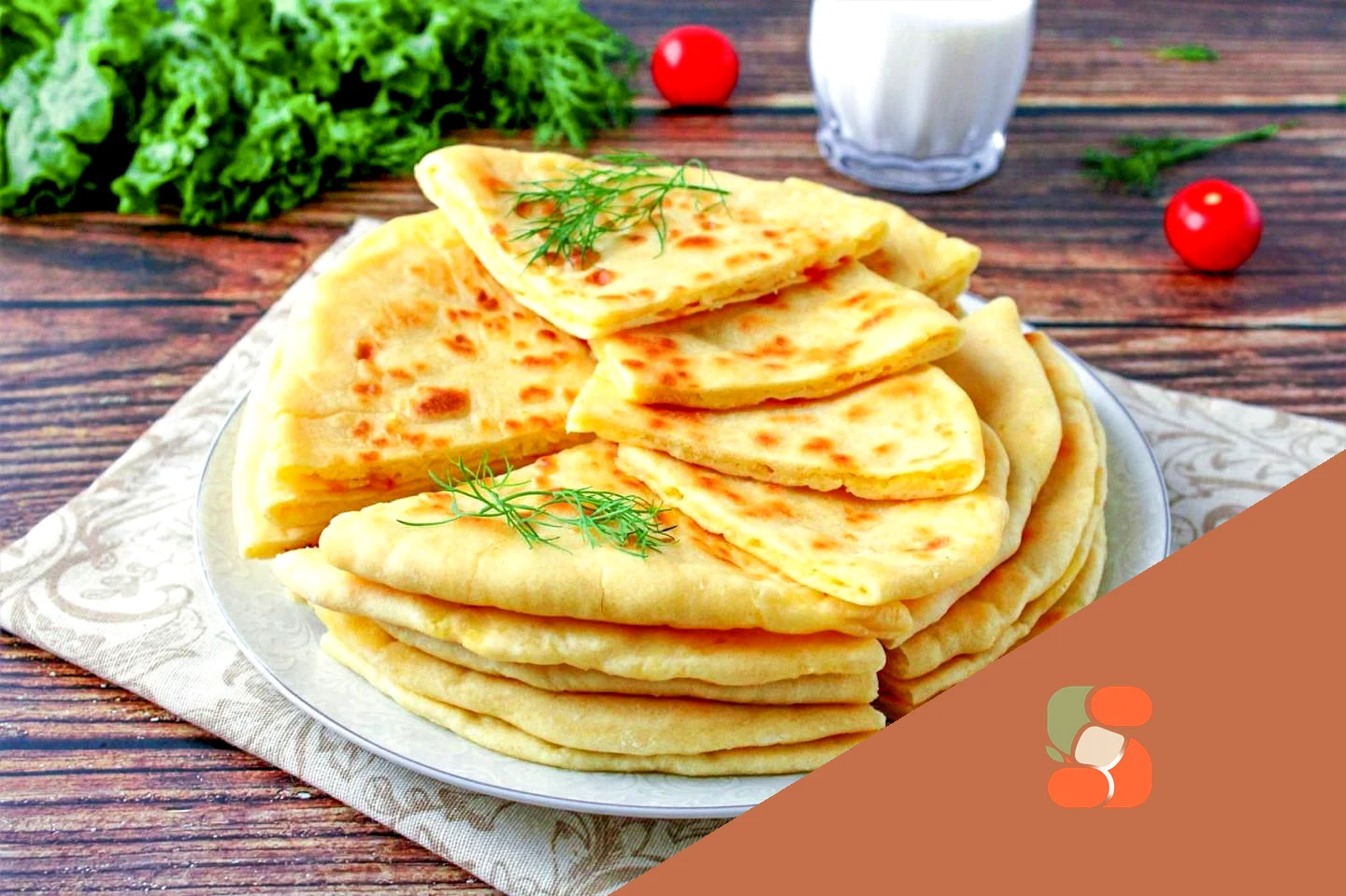 Хычины с картошкой и сыром