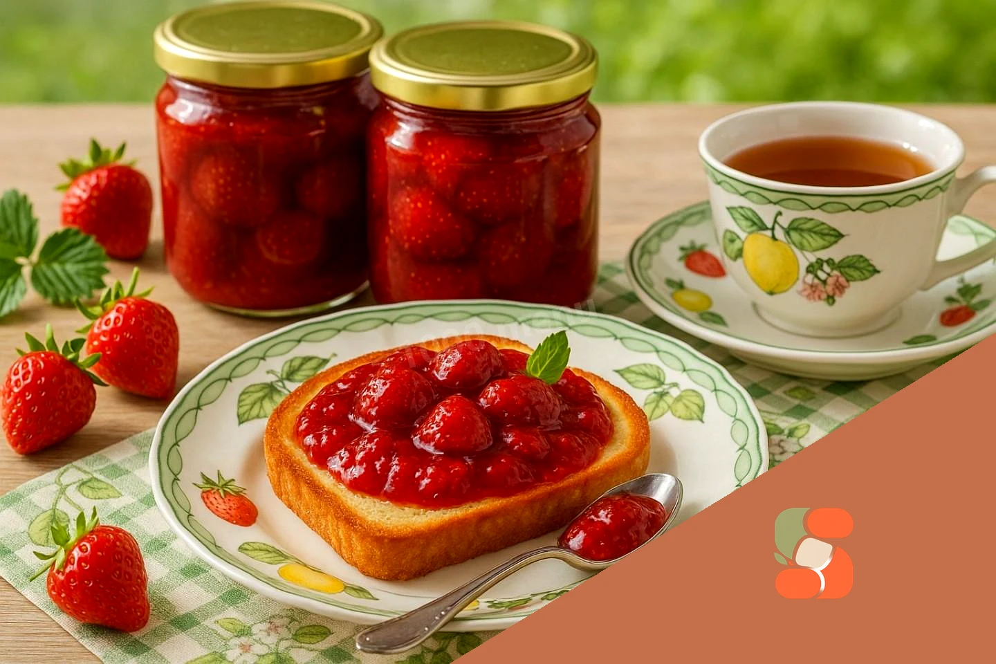 Полуничне варення без цукру ПП