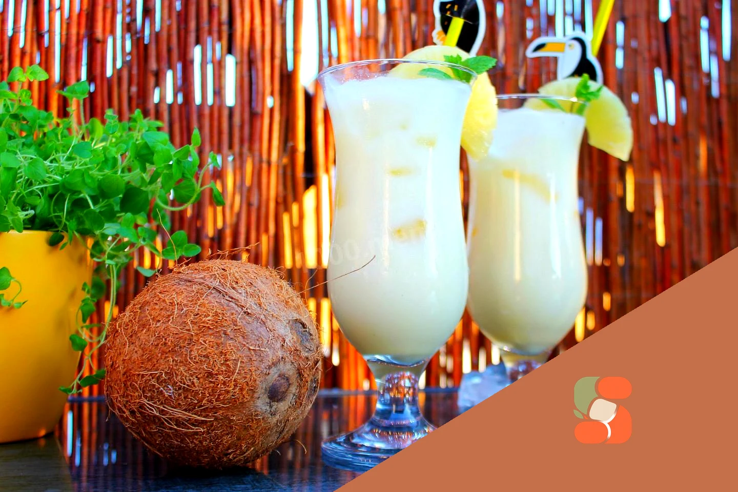 Коктейль Піна Колада алкогольна