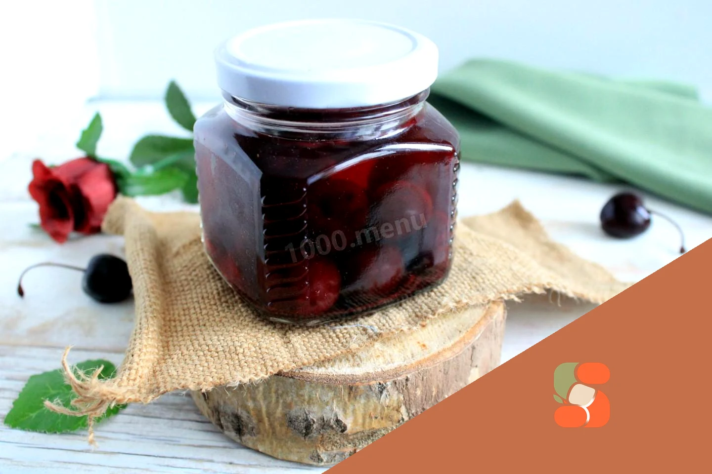 Компот із черешні на зиму