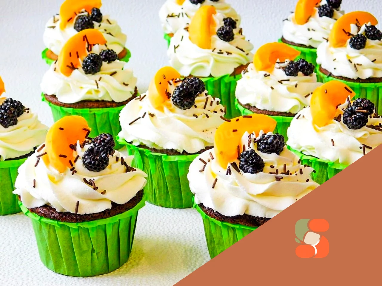 Крем для кексів зверху простий