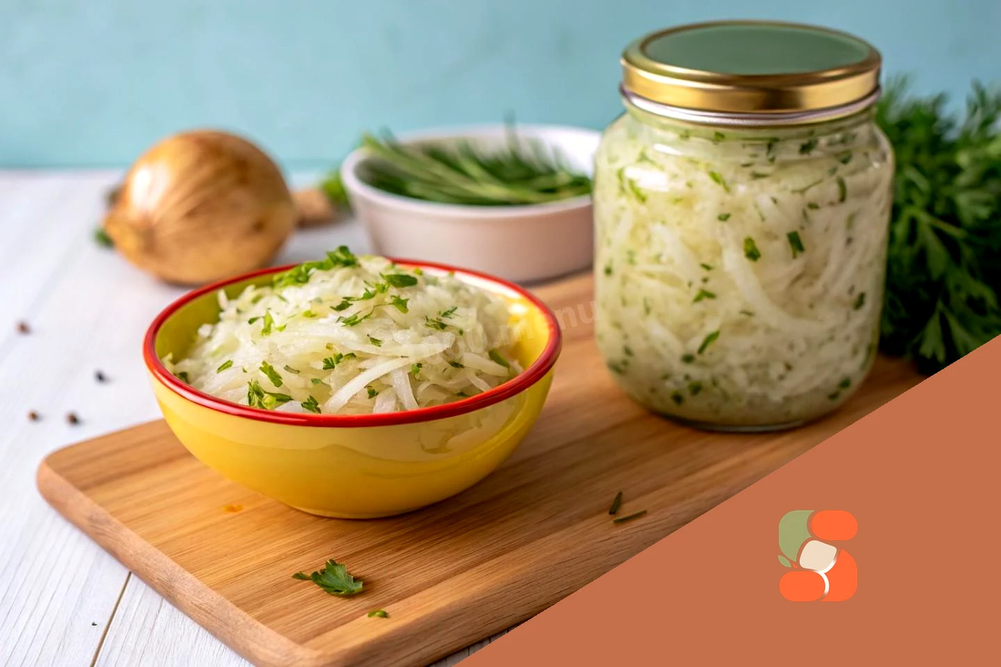 Квашеная капуста с луком на зиму