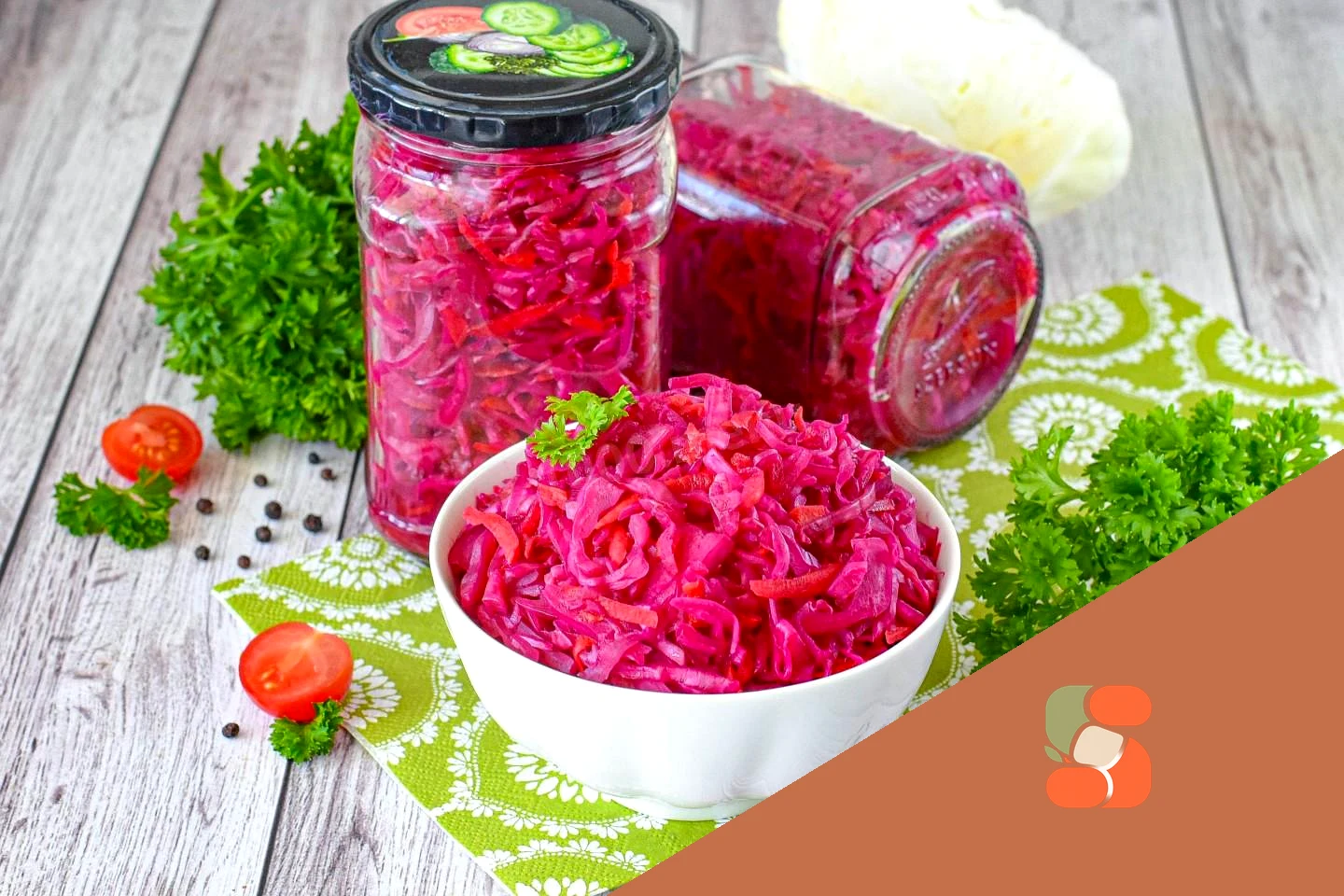 Квашеная капуста со свеклой на зиму