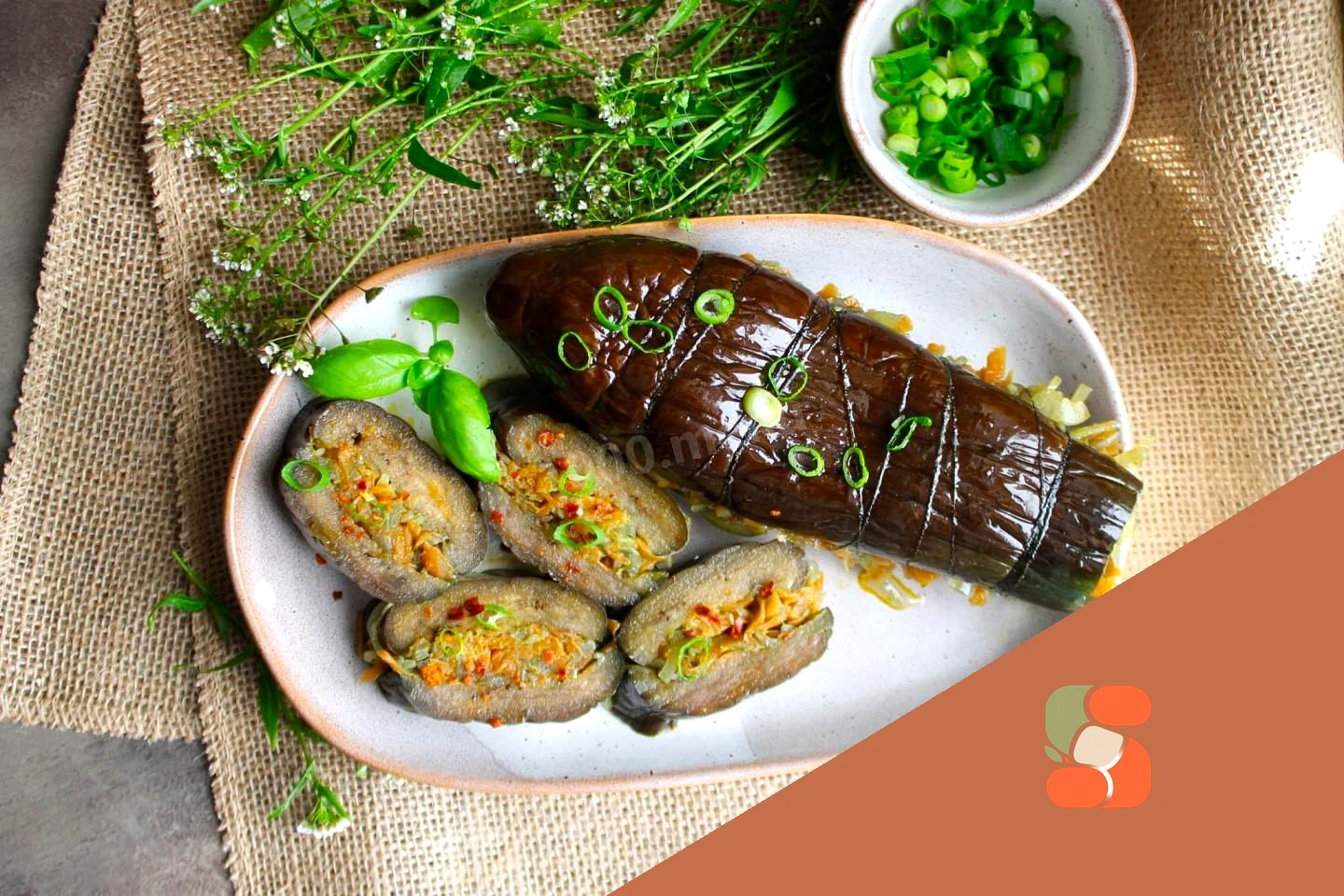 Квашеные баклажаны фаршированные овощами на зиму