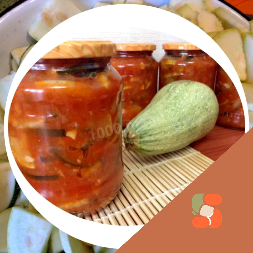 Лечо с кабачками и кетчупом на зиму