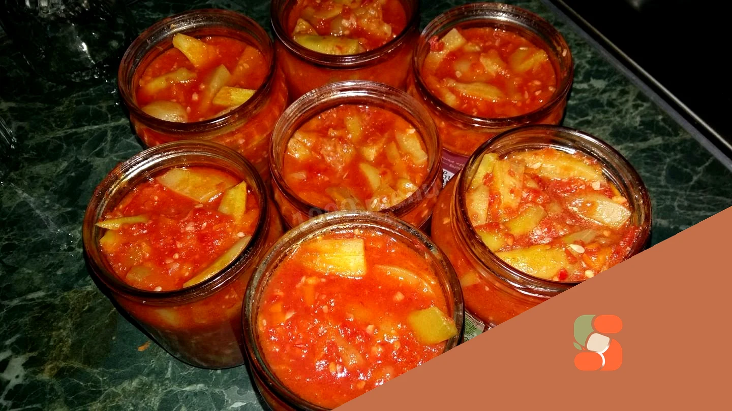 Лечо из огурцов и болгарского перца на зиму