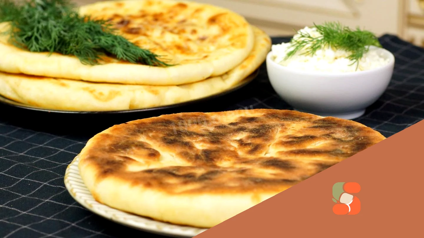 Коржики з сиром і кропом Хачапурі