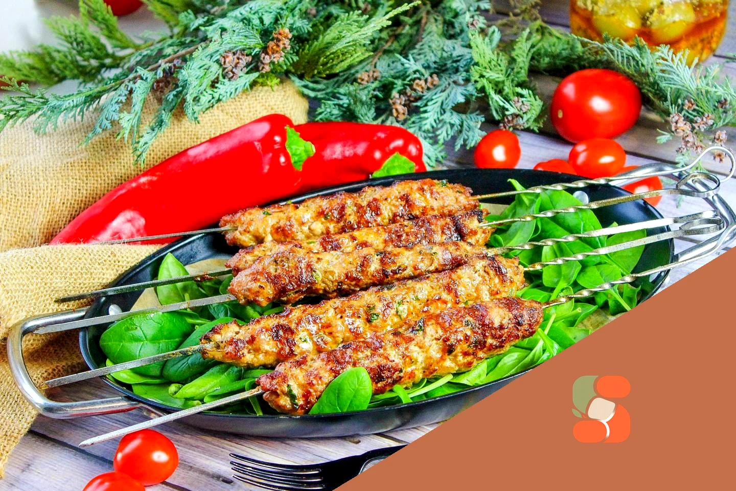 Люля кебаб зі свинини в духовці