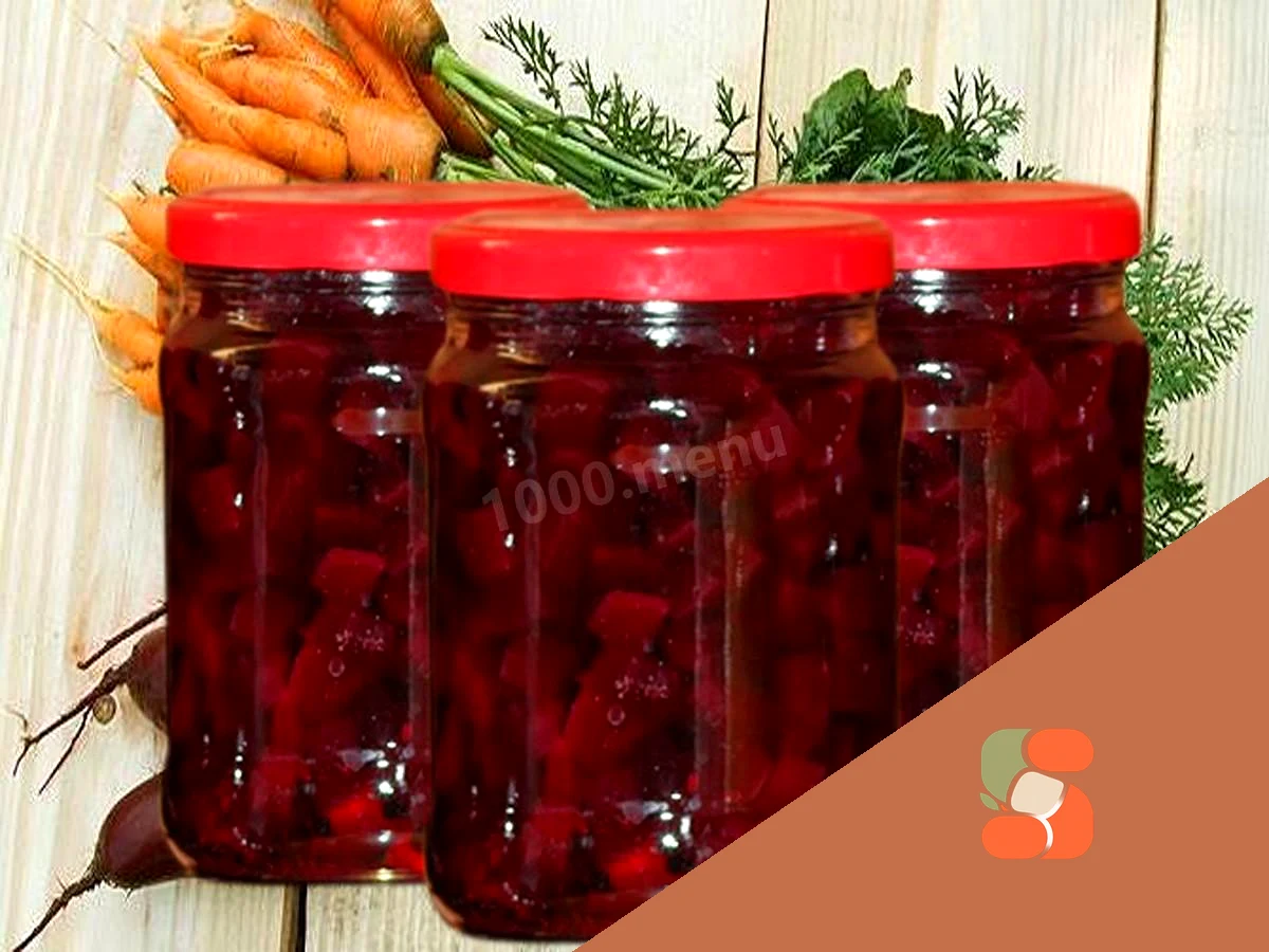 Маринованная свекла с хреном