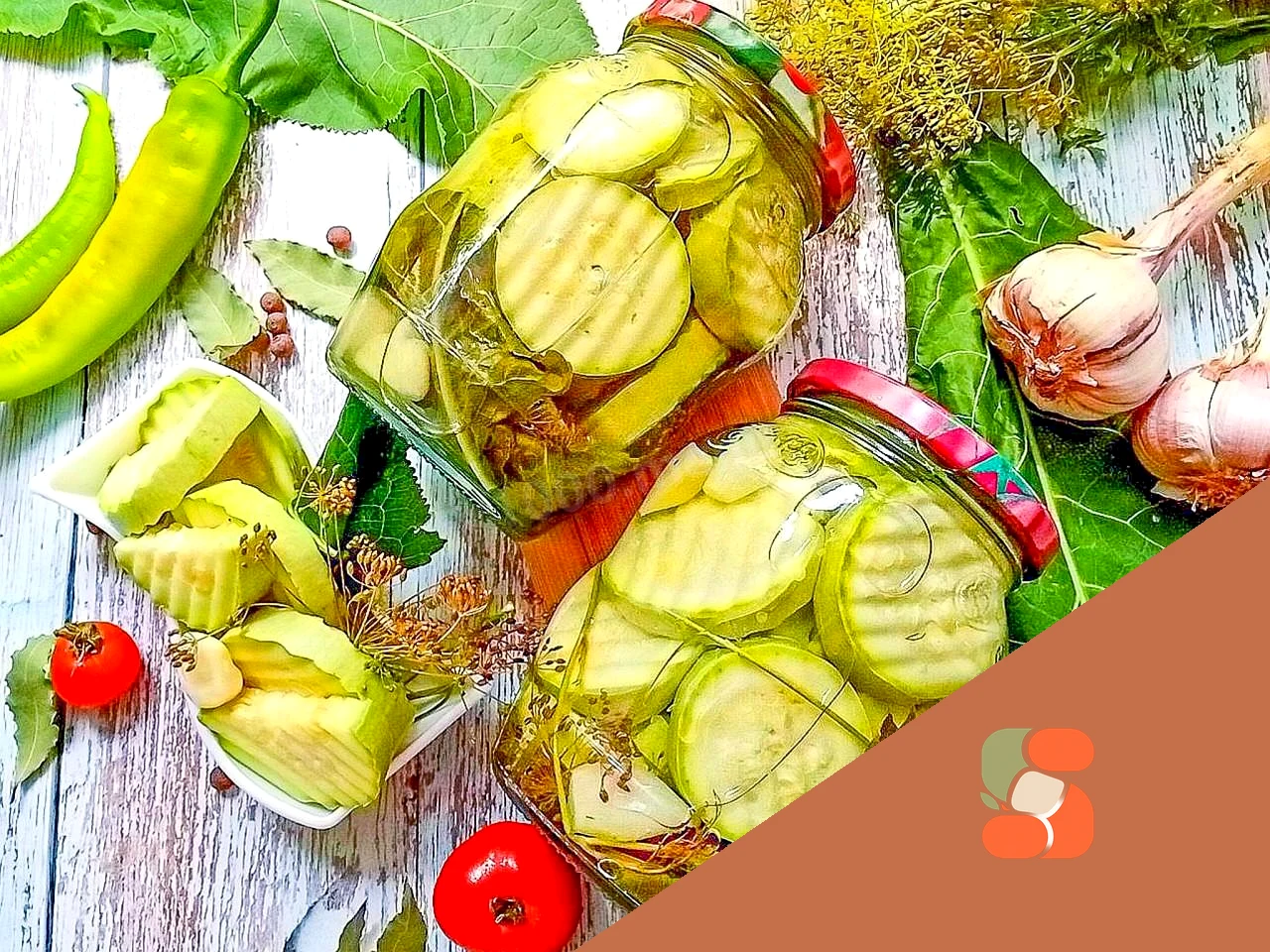 Маринованные кабачки без стерилизации на зиму в банках