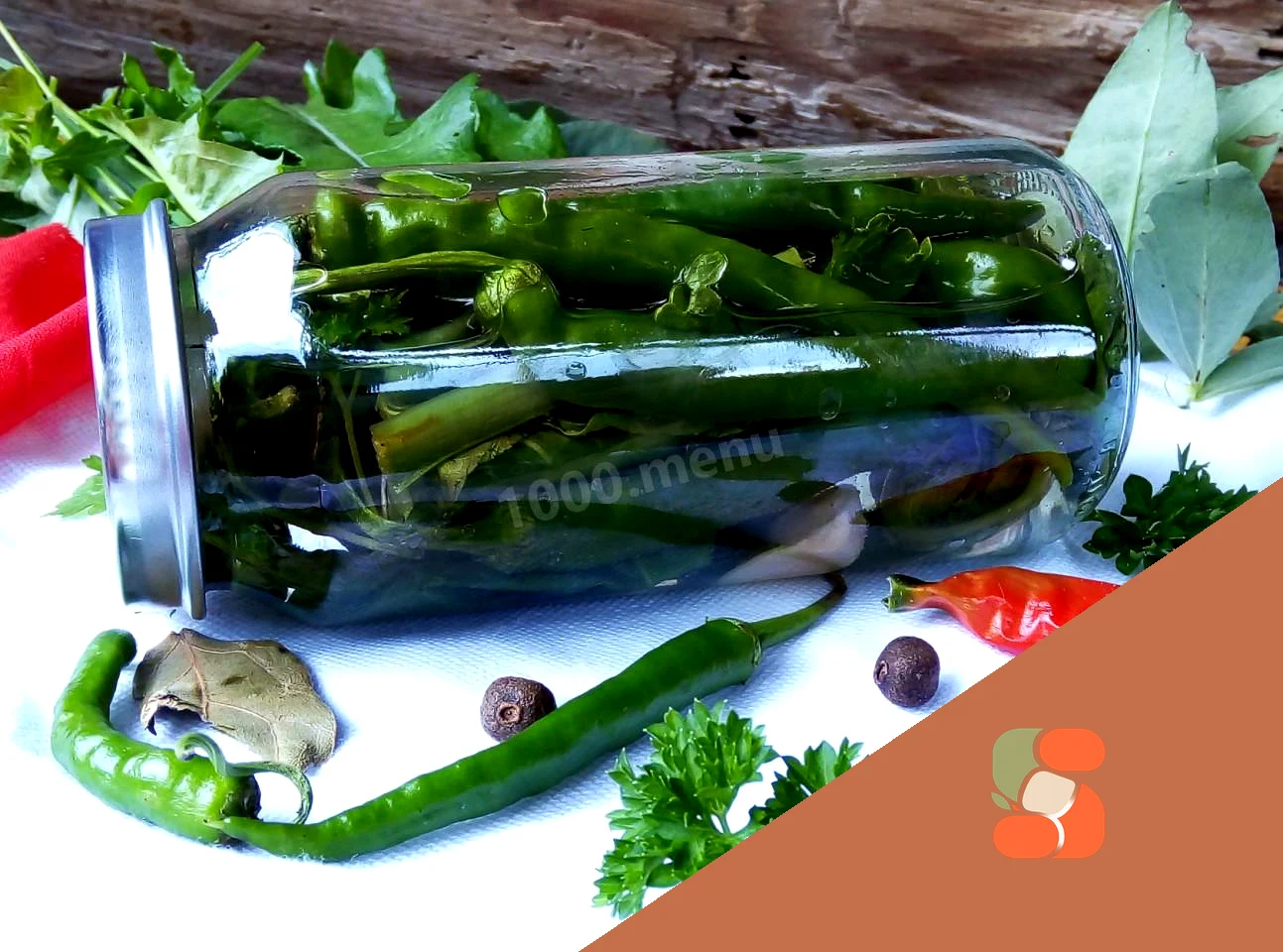 Маринованный острый перец на зиму