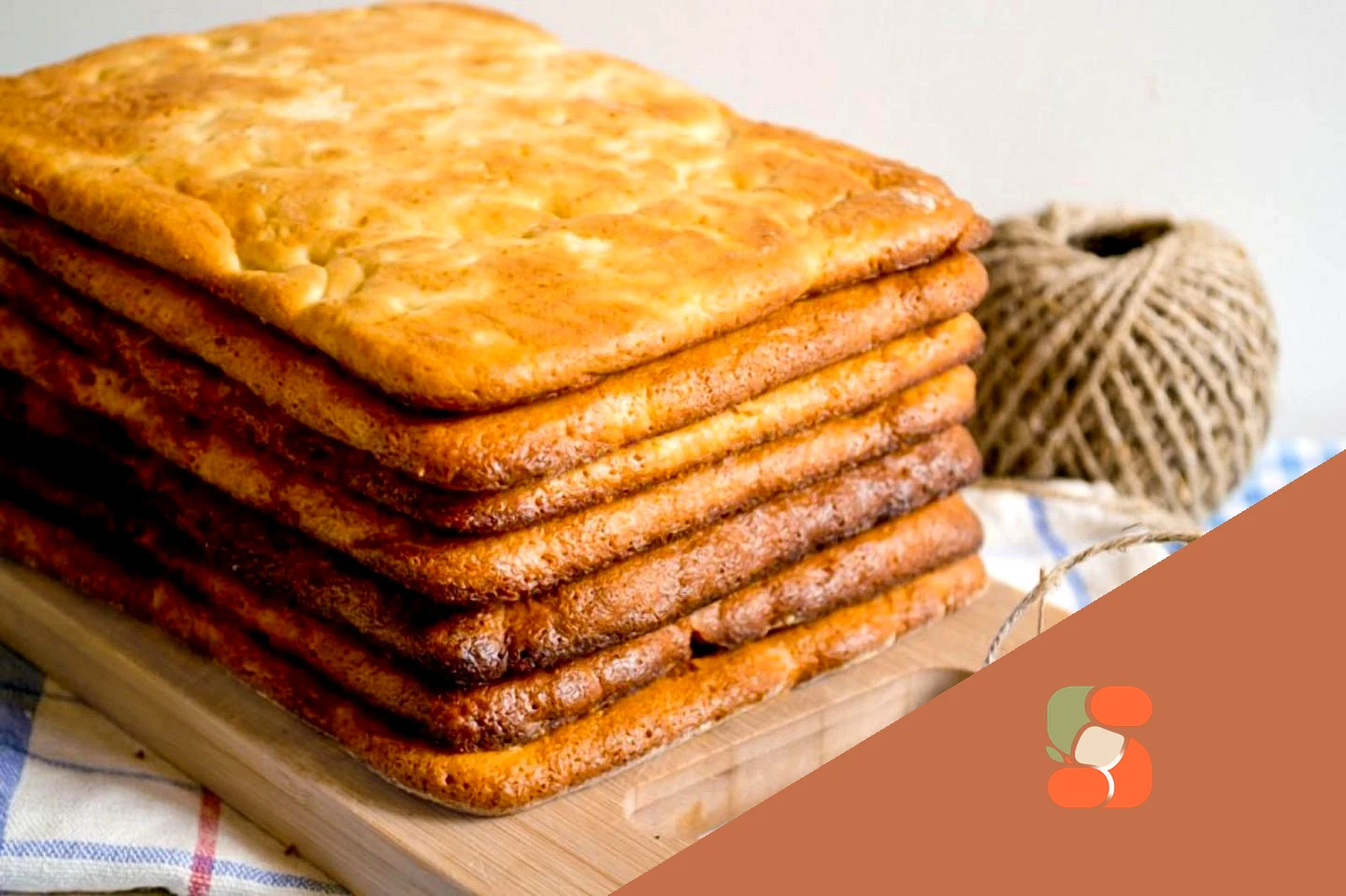 Медові тонкі коржі