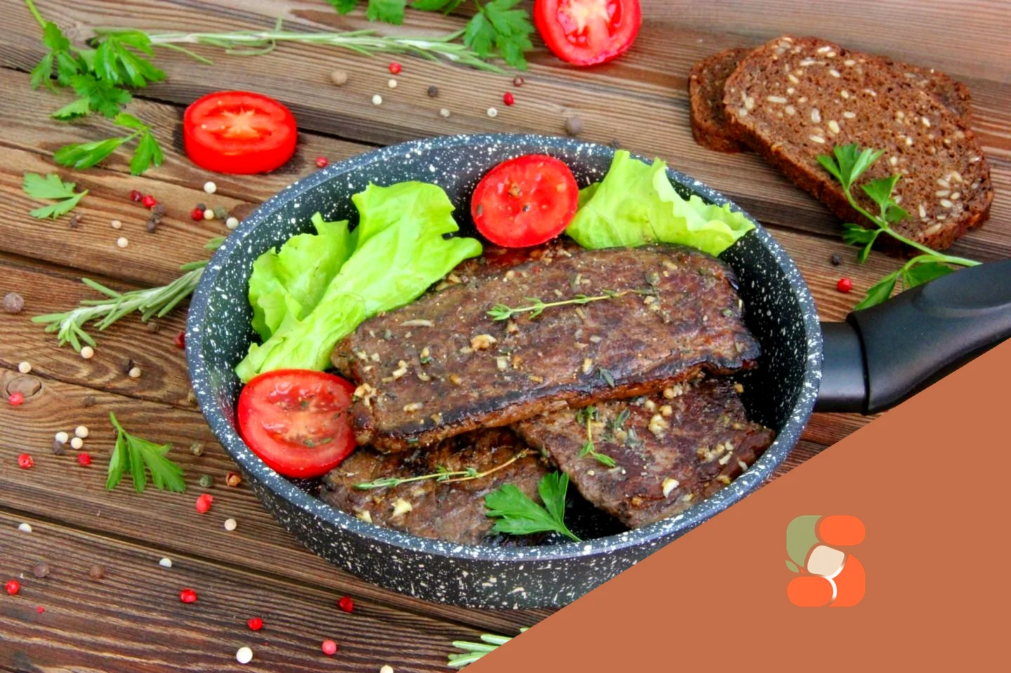 Мармурова яловичина на сковороді