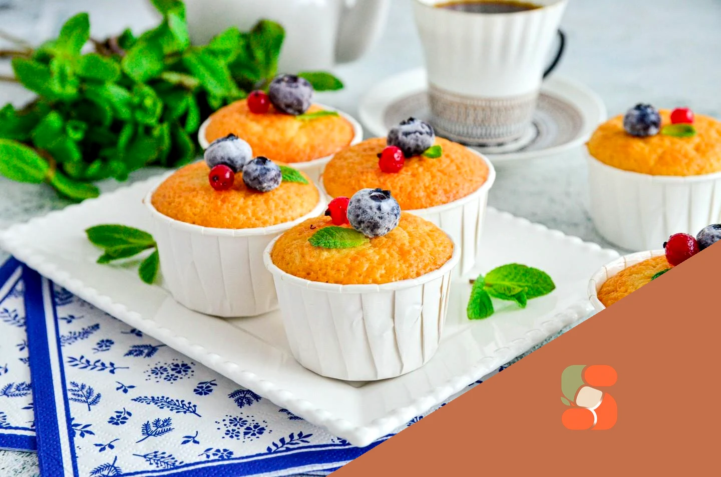 Міні кекси у формах