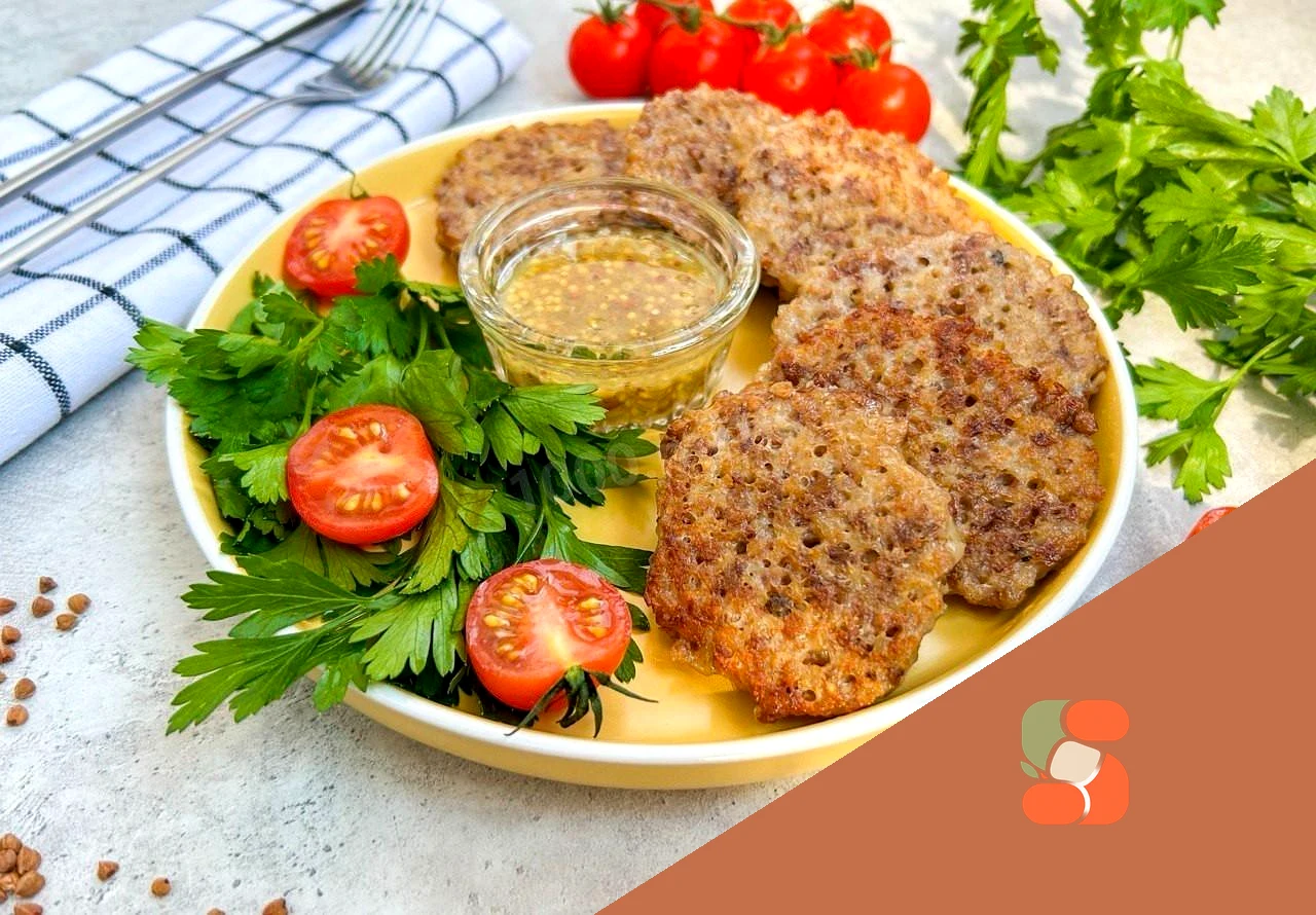 Оладьи из вареной гречки