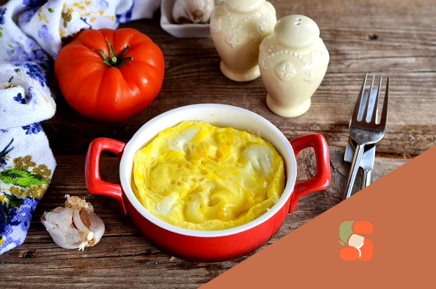 Омлет із молоком у мультиварці