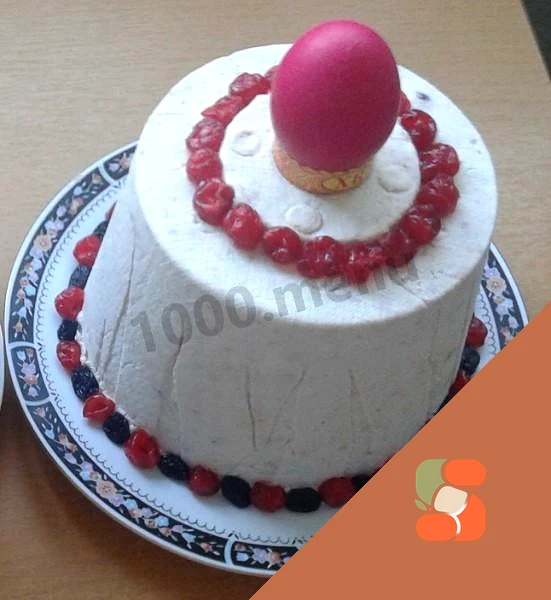 Великдень сирний заварний на вершках