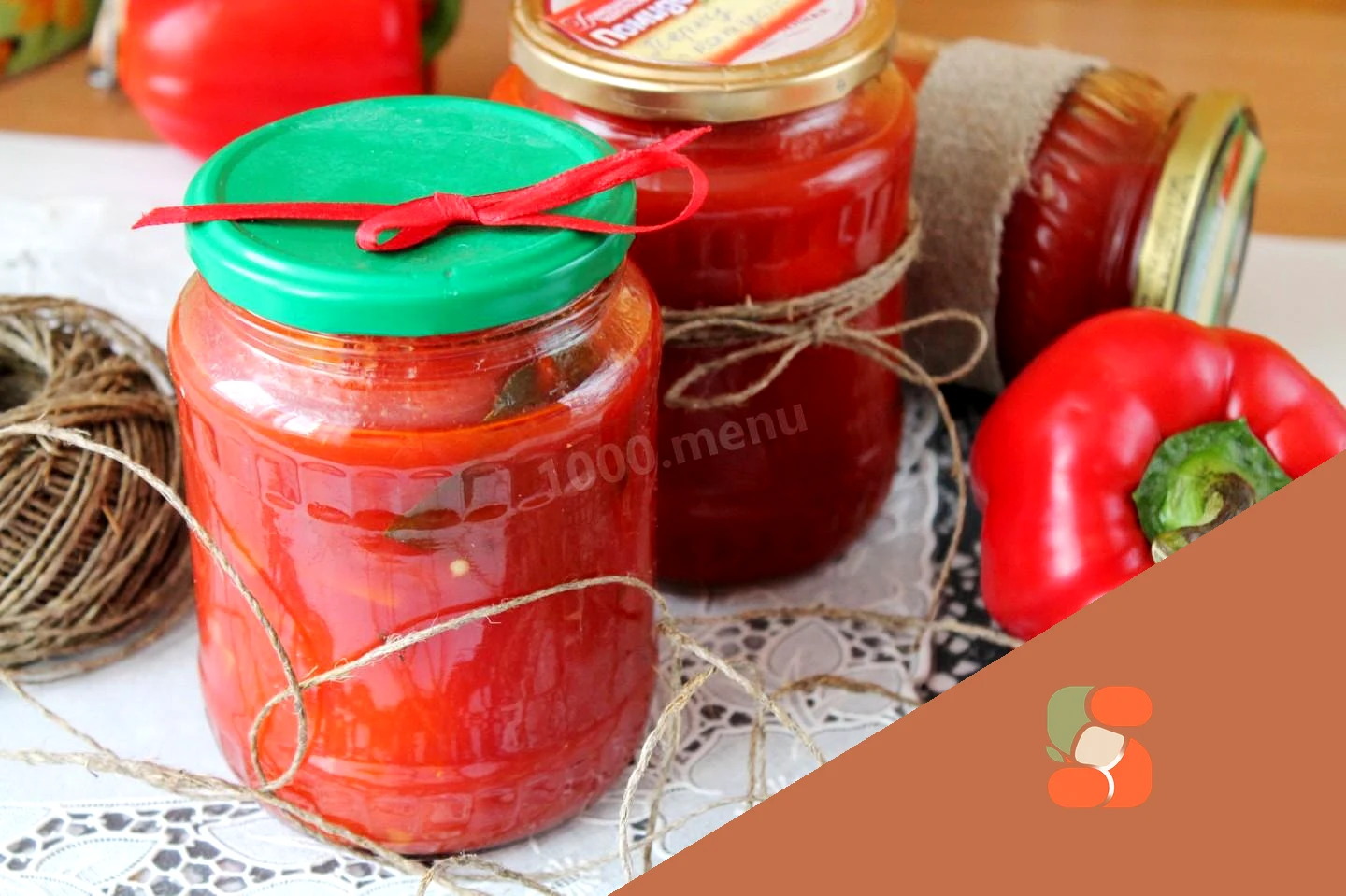 Перец фаршированный капустой и морковью на зиму