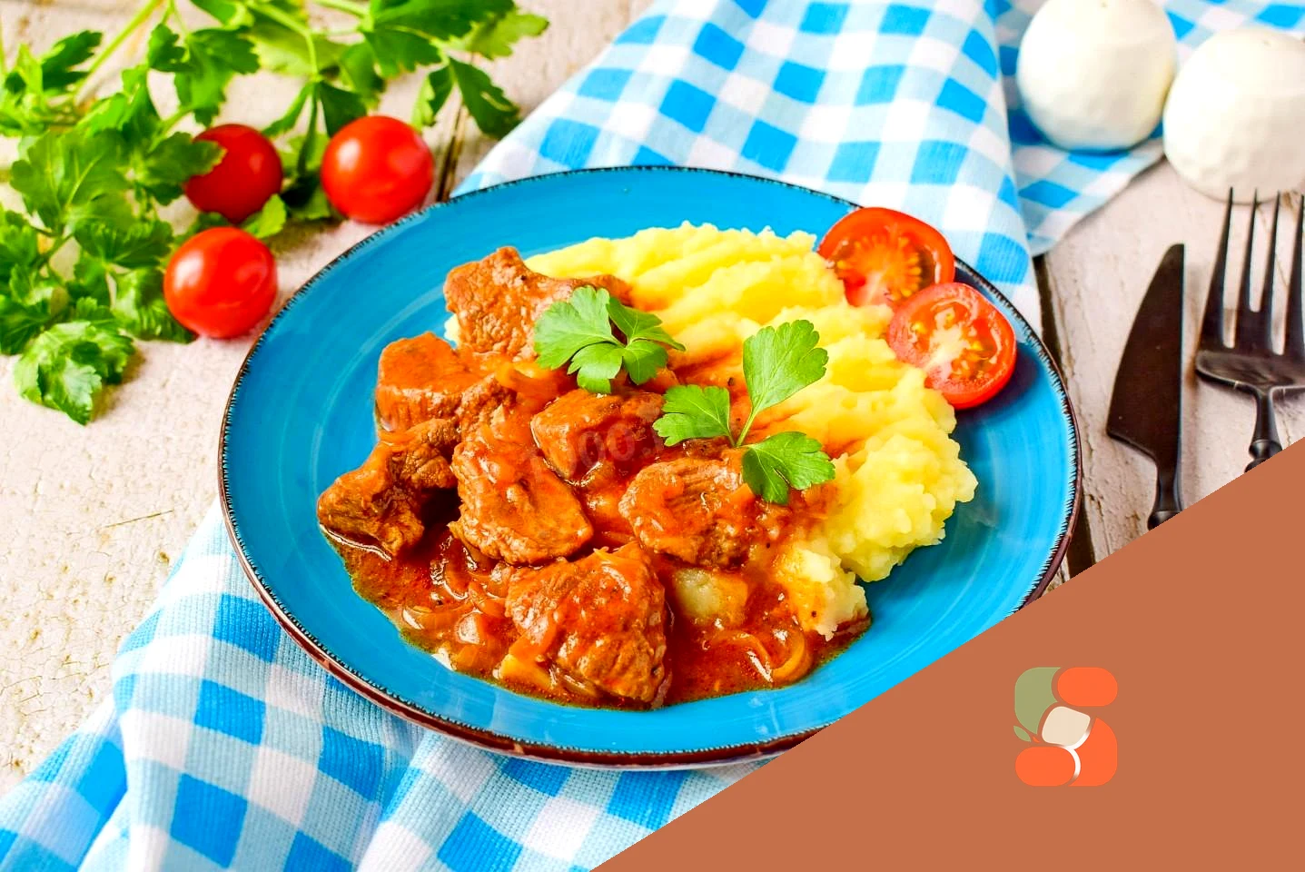 Підлив до картопляного пюре з м'ясом