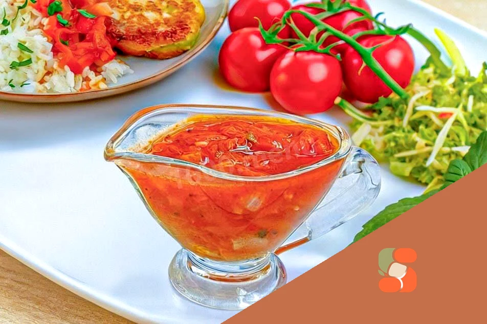 Подливка из моркови и томатной пасты