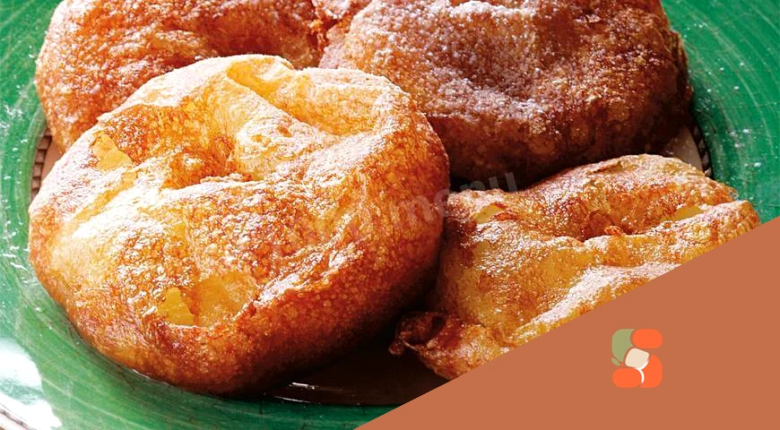 Пончики яблучні кільця