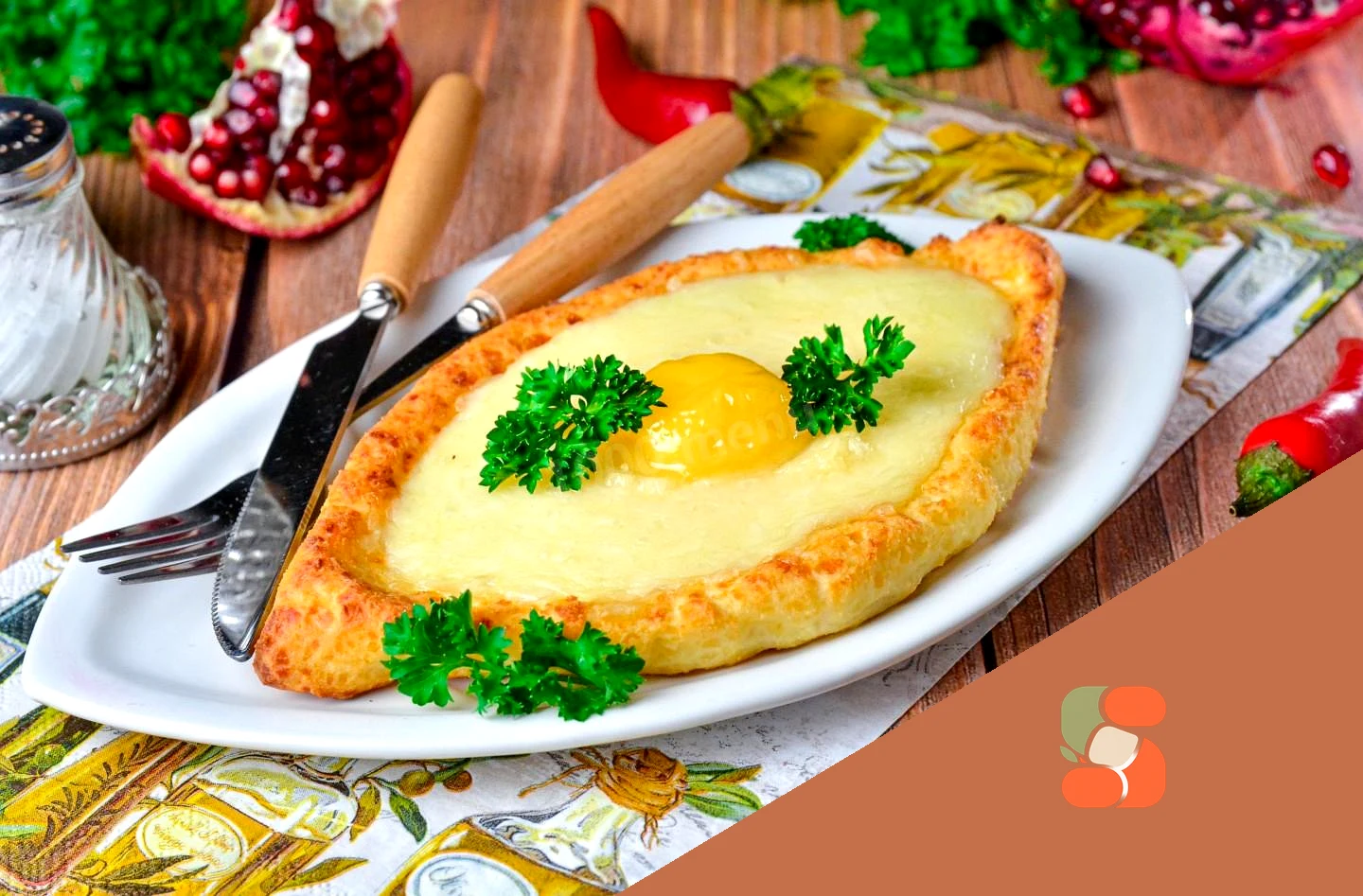 ПП хачапурі із сиром у духовці