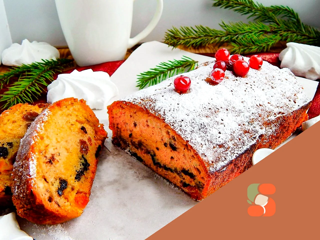 Простий кекс на кефірі в духовці