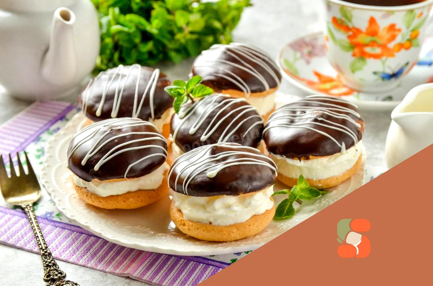 Тістечко буше домашнє