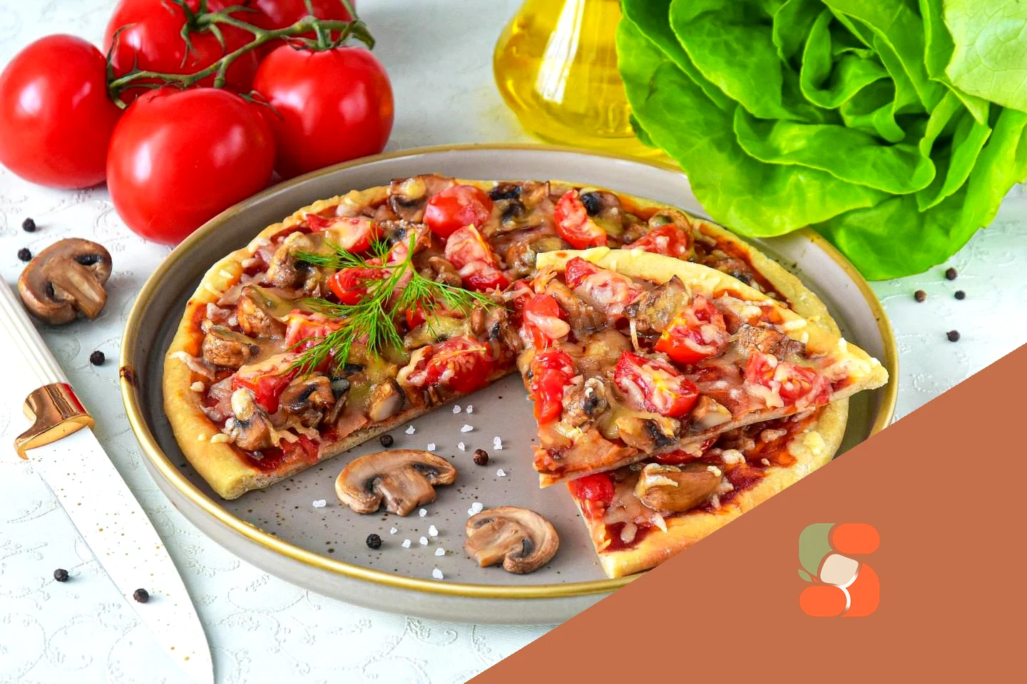 Піца в аерогрилі